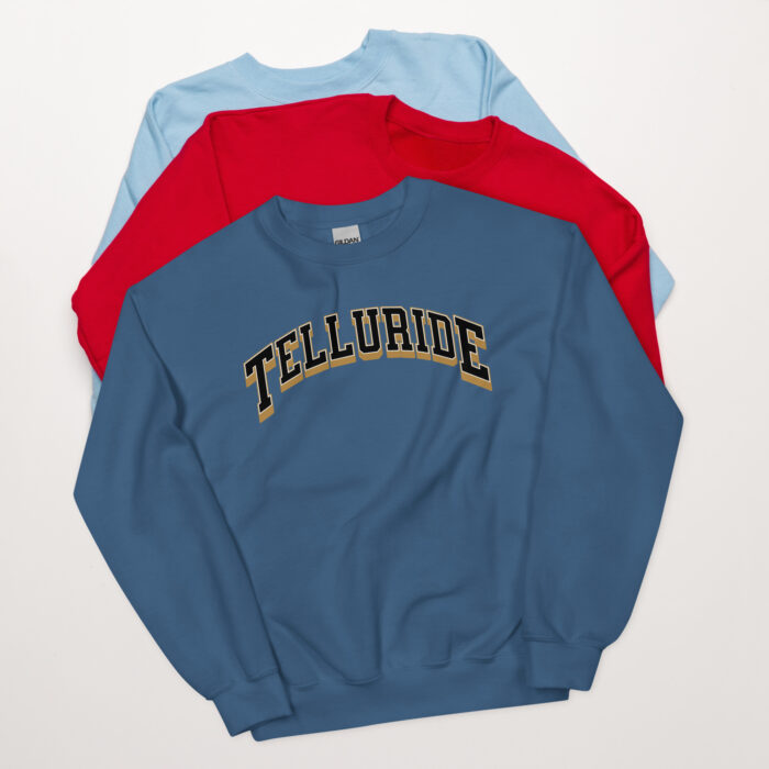 Telluride Colorado Unisex Sweatshirt for Snowboarding and Winter Wear., Gift for Men Women and Teens. - Image 6