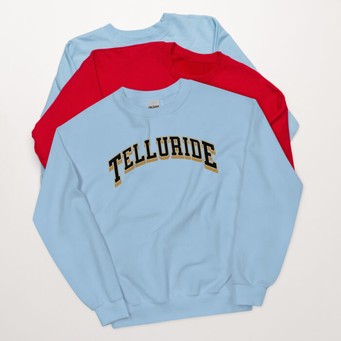 Telluride Colorado Unisex Sweatshirt for Snowboarding and Winter Wear., Gift for Men Women and Teens. - Image 8