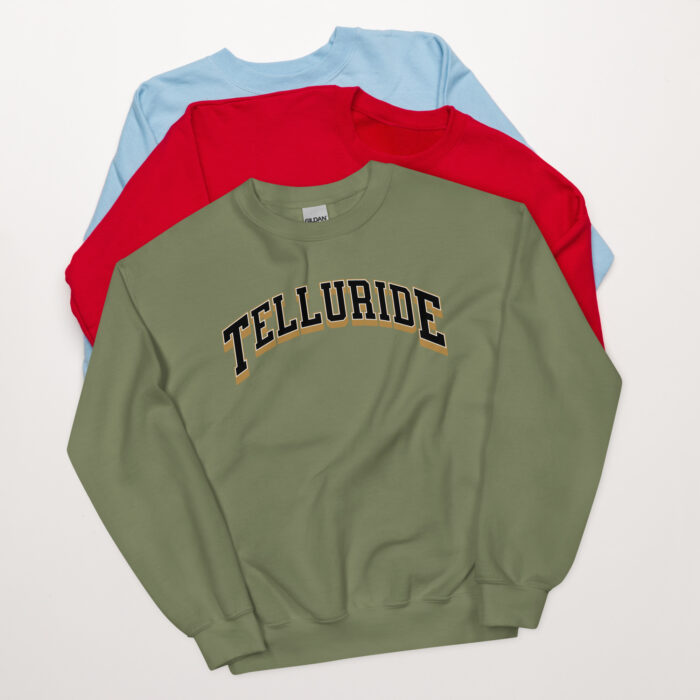 Telluride Colorado Unisex Sweatshirt for Snowboarding and Winter Wear., Gift for Men Women and Teens. - Image 7