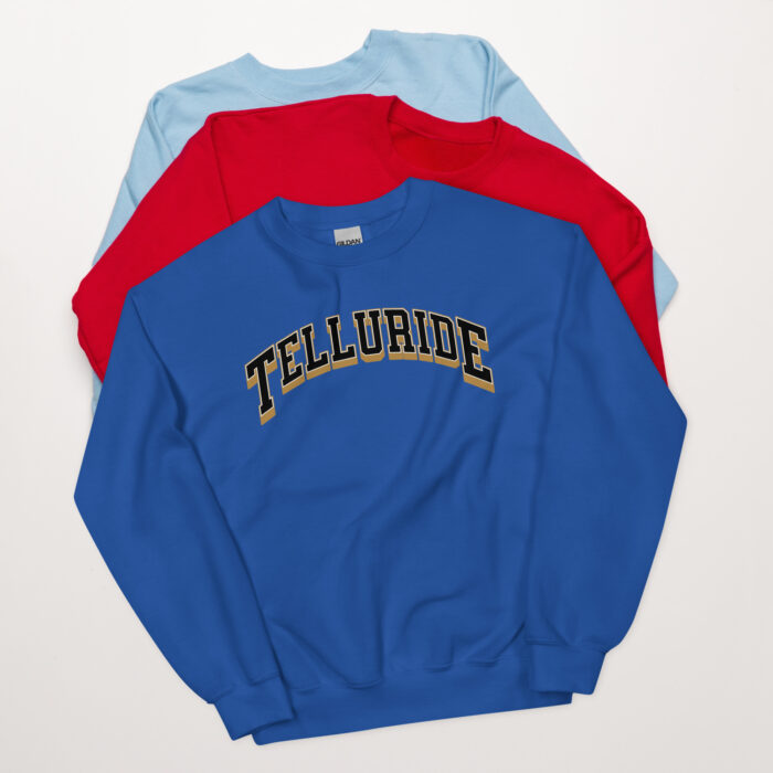 Telluride Colorado Unisex Sweatshirt for Snowboarding and Winter Wear., Gift for Men Women and Teens. - Image 5