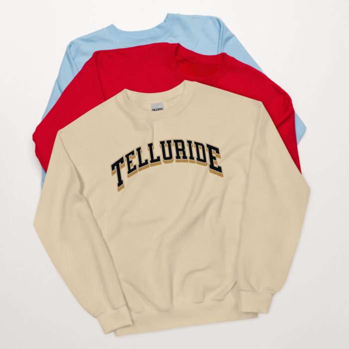 Telluride Colorado Unisex Sweatshirt for Snowboarding and Winter Wear., Gift for Men Women and Teens. - Image 10