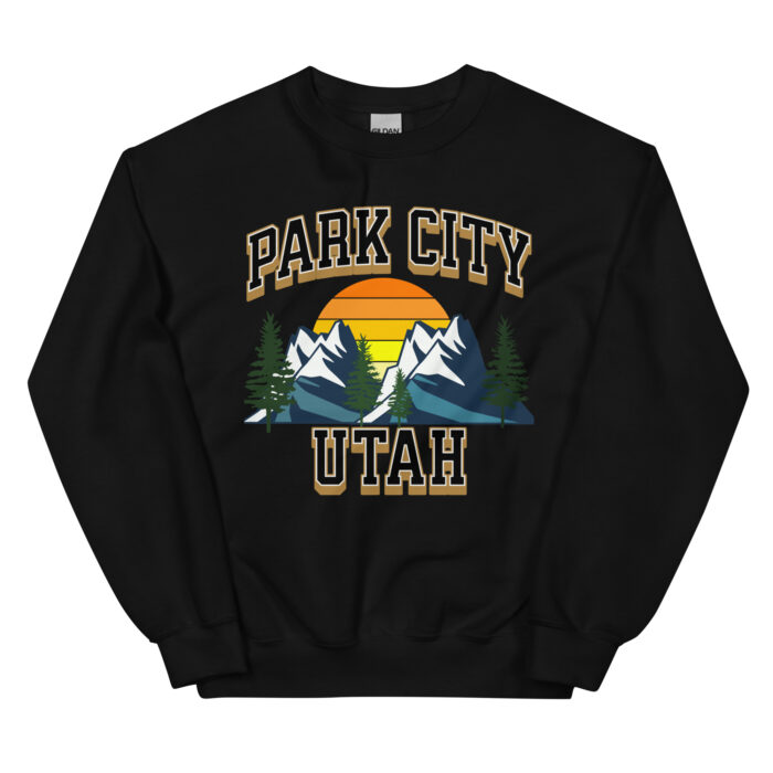 Park City Utah Unisex Sweatshirts for Snowboarding and Winter Wear., Gift for Men, Women and Teens. - Image 2