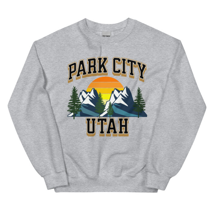 Park City Utah Unisex Sweatshirts for Snowboarding and Winter Wear., Gift for Men, Women and Teens. - Image 8