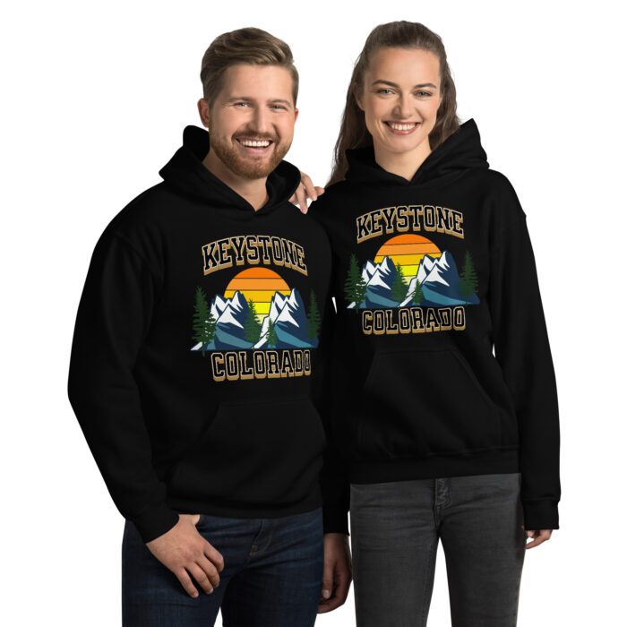 Keystone Colorado Unisex Hoodie Style Sweatshirts for Snowboarding and Winter Wear., Gift for Men, Women and Teens - Image 2