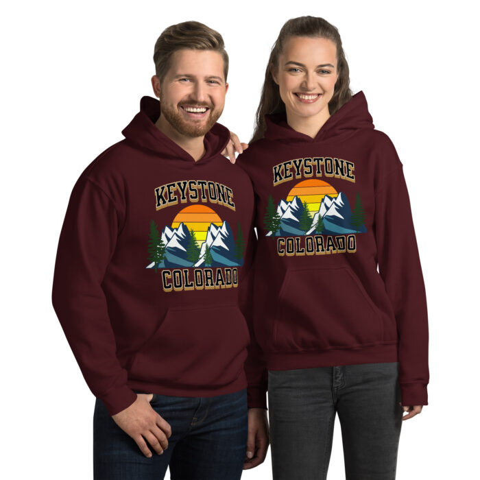 Keystone Colorado Unisex Hoodie Style Sweatshirts for Snowboarding and Winter Wear., Gift for Men, Women and Teens - Image 3