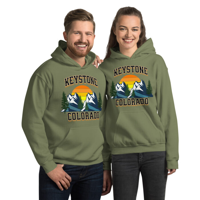 Keystone Colorado Unisex Hoodie Style Sweatshirts for Snowboarding and Winter Wear., Gift for Men, Women and Teens - Image 7