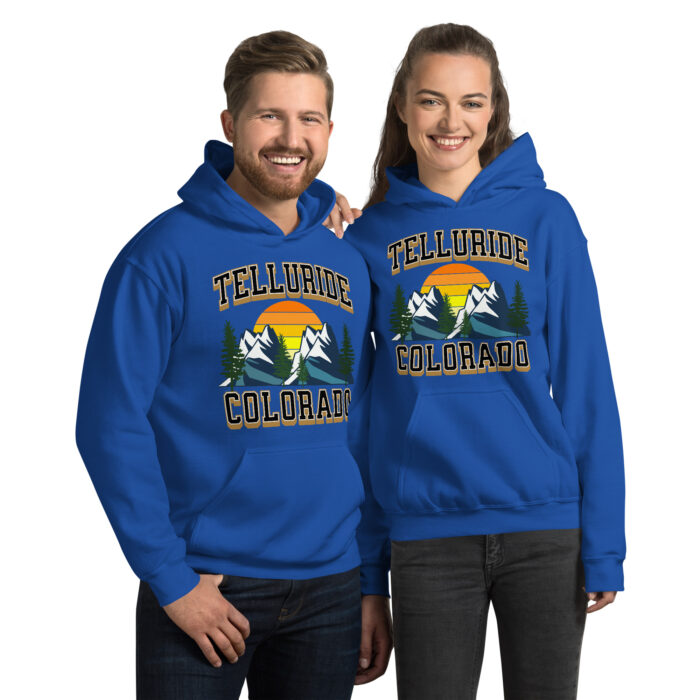 Telluride Colorado Unisex Hoodie Style Sweatshirt for Snowboarding and Winter Wear., Gift for Men, Women and Teens. - Image 5