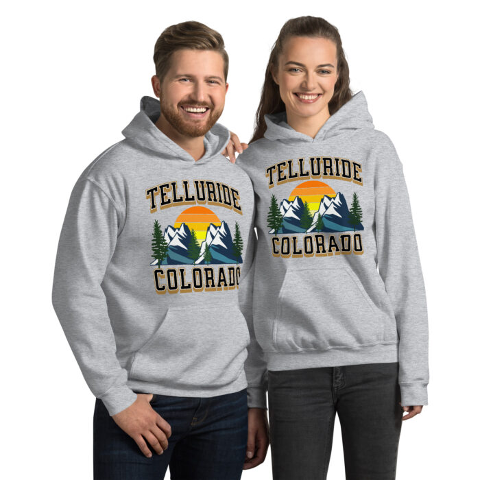 Telluride Colorado Unisex Hoodie Style Sweatshirt for Snowboarding and Winter Wear., Gift for Men, Women and Teens. - Image 8