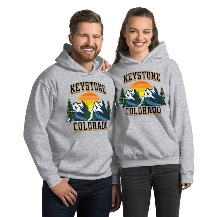 Keystone Colorado Unisex Hoodie Style Sweatshirts for Snowboarding and Winter Wear., Gift for Men, Women and Teens - Image 8