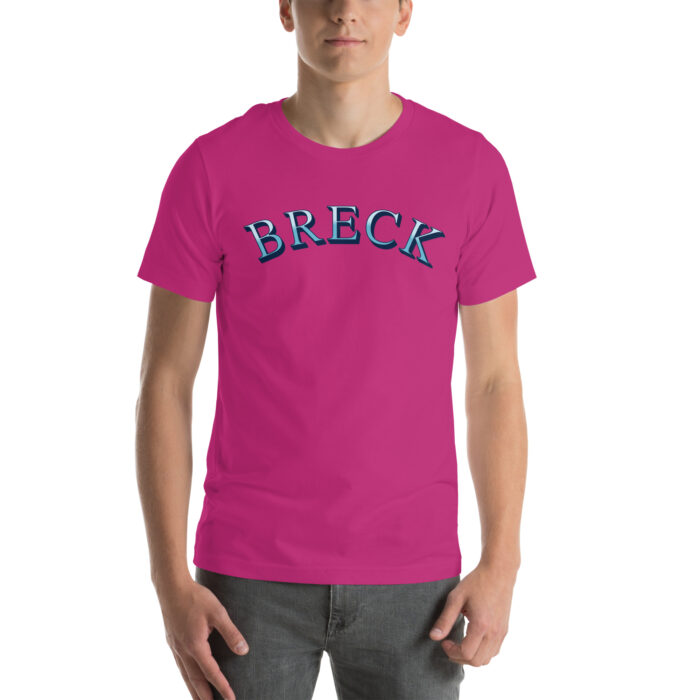 Breck Unisex Tshirt Breckenridge Colorado Minimalist Trendy Varsity Style Tshirt Stylish Winter Wear, looks great on the ski slopes, the mall or even school! For women,men and teens. - Image 5