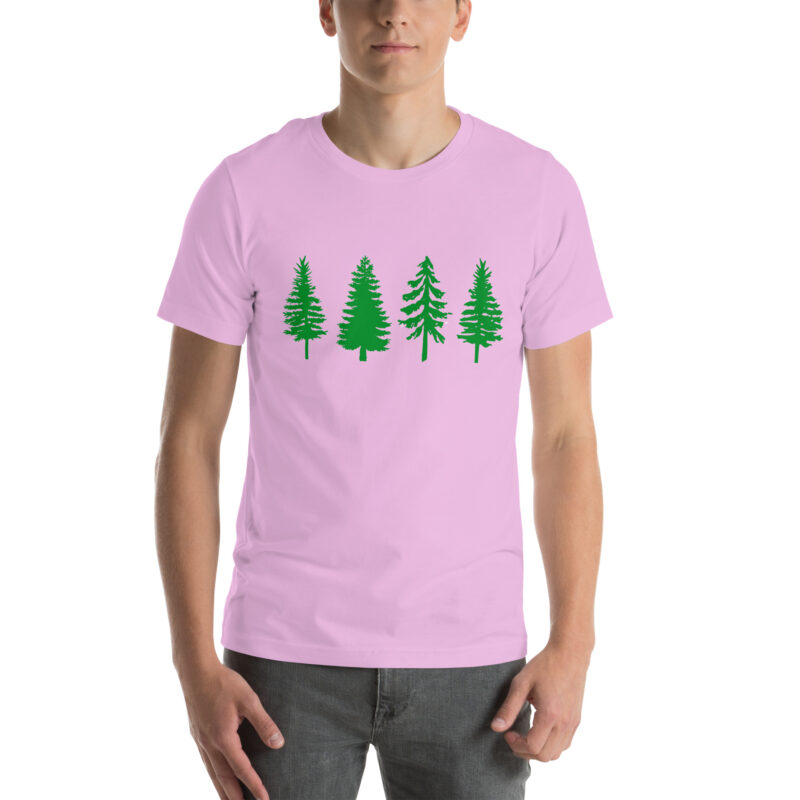 Pine Tree Tshirt, Camping tshirt Evergreen Trees Christmas Tshirt Nature Lover Gift, Nature  tshirt for Women Gift for Women, men and teens.