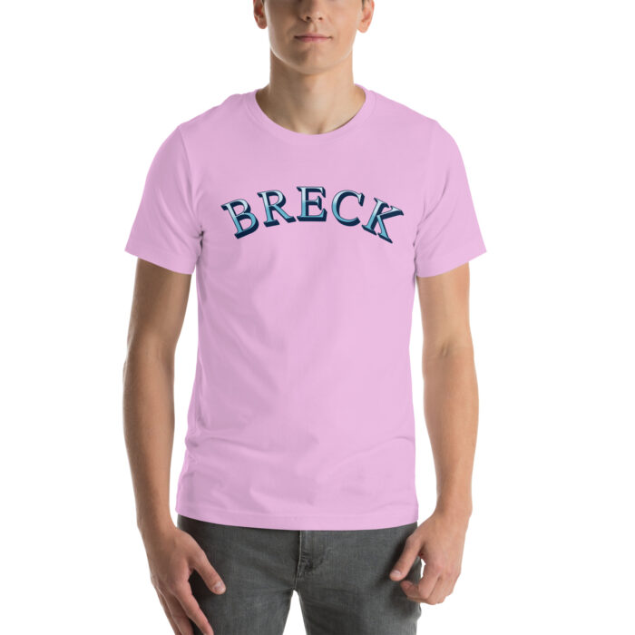 Breck Unisex Tshirt Breckenridge Colorado Minimalist Trendy Varsity Style Tshirt Stylish Winter Wear, looks great on the ski slopes, the mall or even school! For women,men and teens. - Image 8