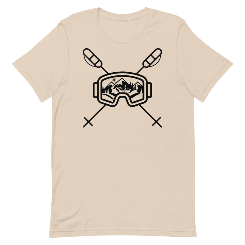 Ski Themed Unisex t-shirt